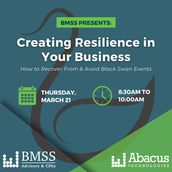 Creating resilience in your business webinar
