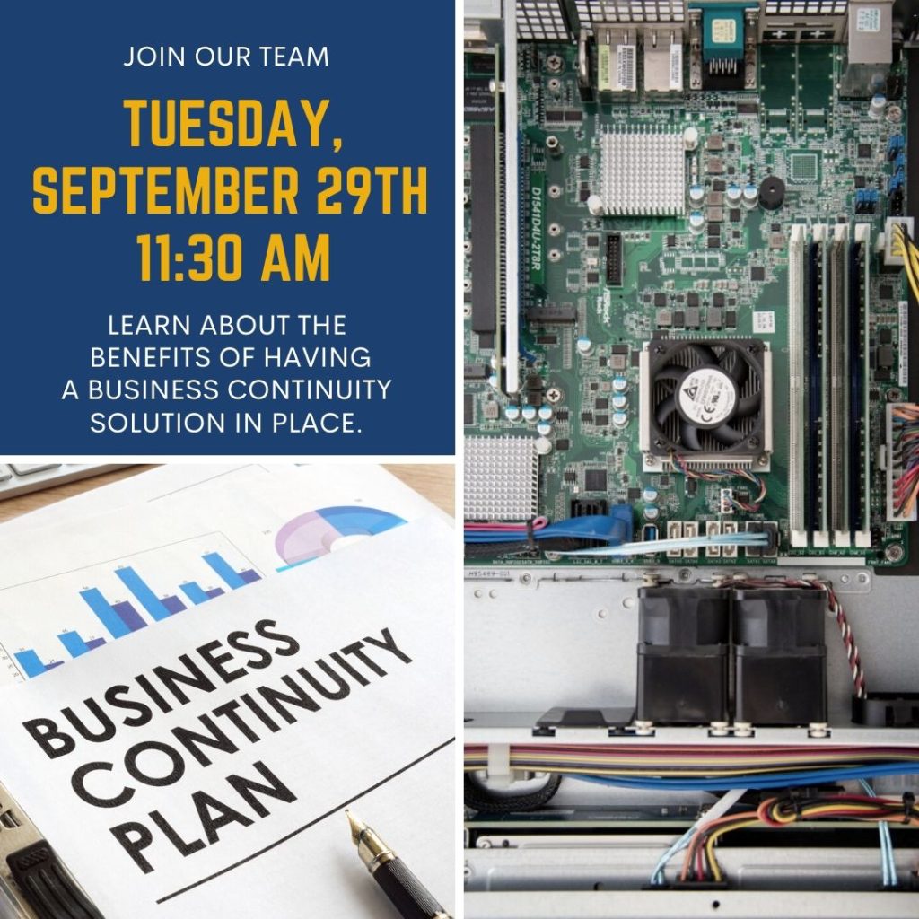 benefits Business continuity solution